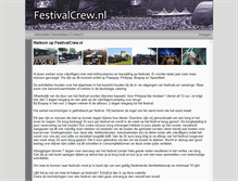 Tablet Screenshot of festivalcrew.nl